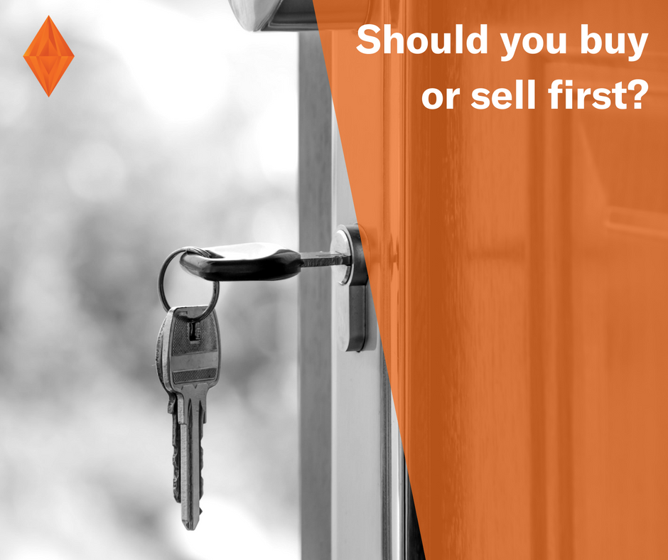 Should you buy or sell first?